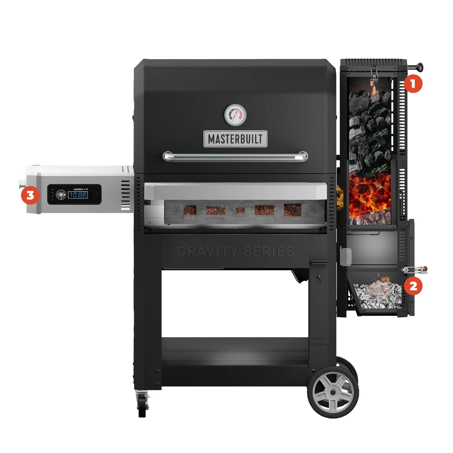 Masterbuilt Gravity 800 Griddle Grill + Smoker