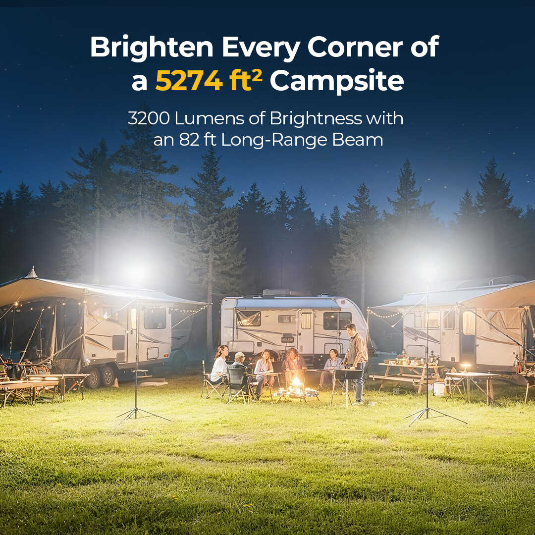 BougeRV Outdoor Camping Telescoping Light