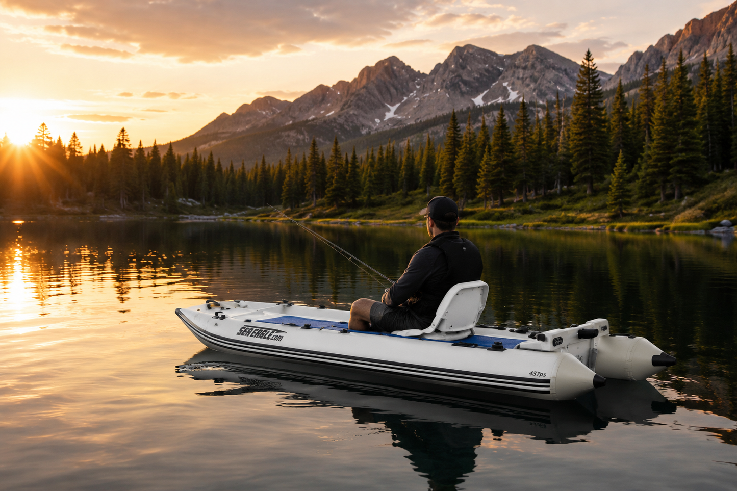Paddleski™ Inflatable Boat - Solo