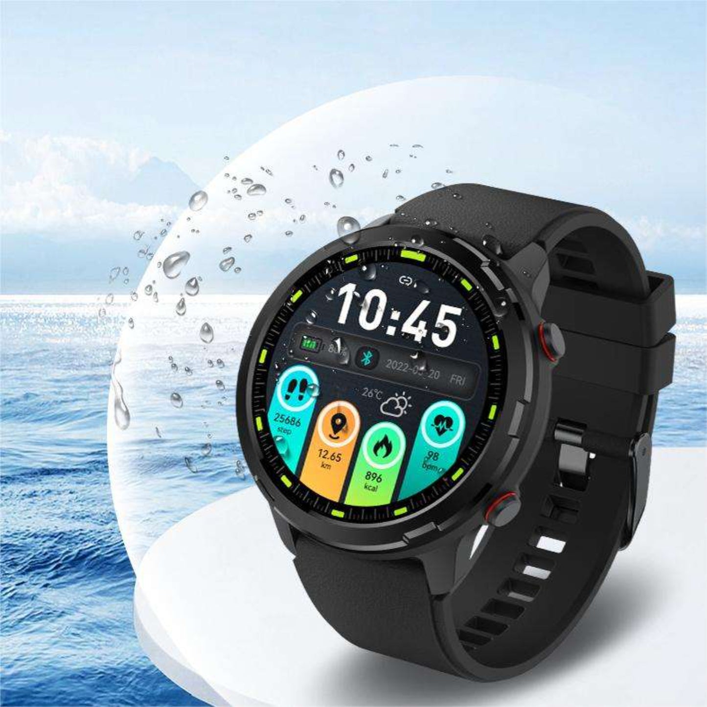 VitalSync ChronoTrack Smartwatch