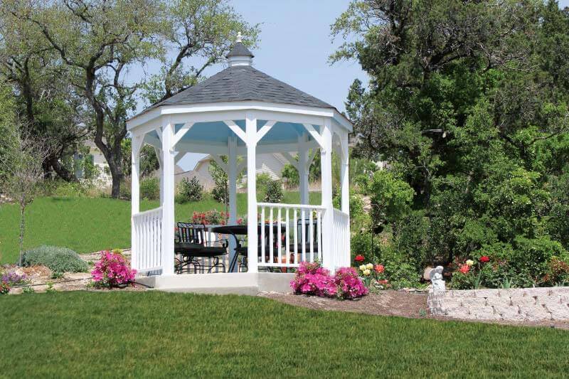 The White Vinyl Gazebo