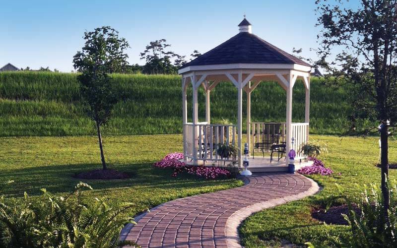 The White Vinyl Gazebo
