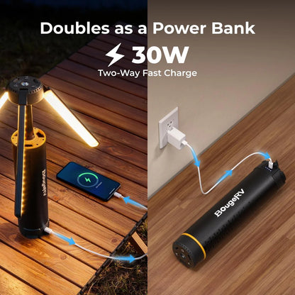 BougeRV T1 Portable Telescopic Lantern