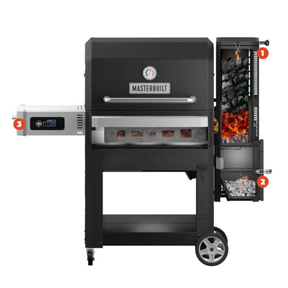 Masterbuilt Gravity 800 Griddle Grill + Smoker