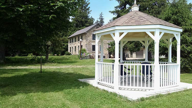 The White Vinyl Gazebo