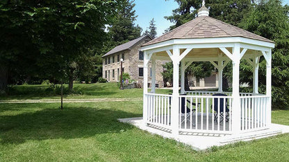 The White Vinyl Gazebo