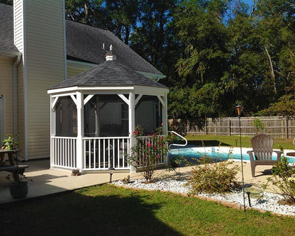 The White Vinyl Gazebo
