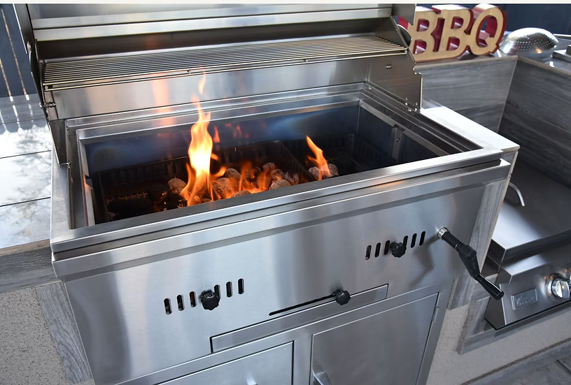 Kokomo 32” Built-In Charcoal Grill