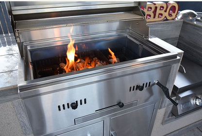 Kokomo 32” Built-In Charcoal Grill