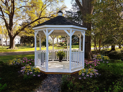 The White Vinyl Gazebo