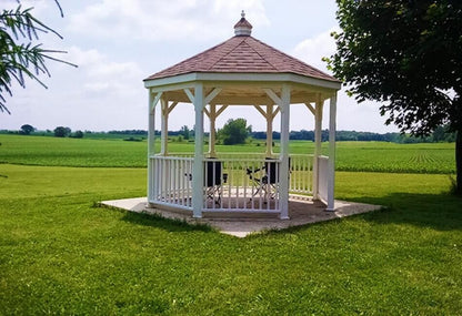 The White Vinyl Gazebo