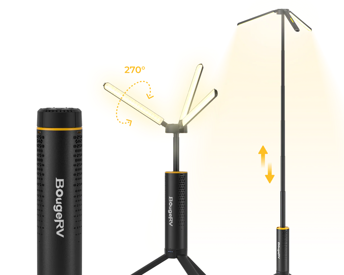 BougeRV T1 Portable Telescopic Lantern