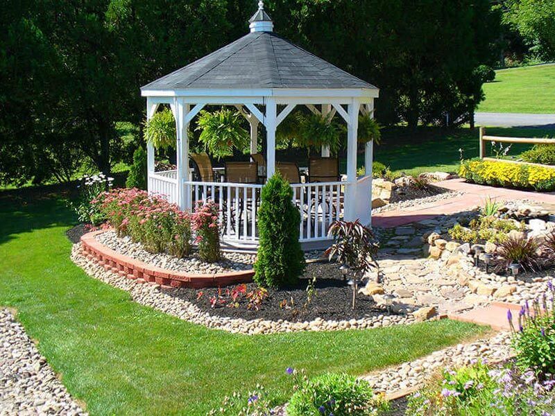The White Vinyl Gazebo