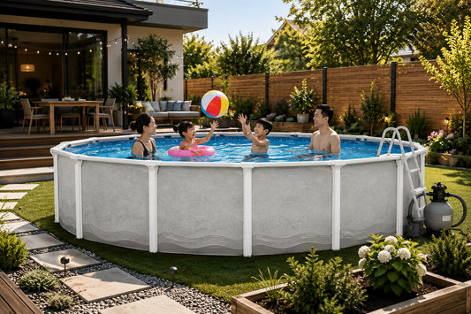 Blue Wave Belize 24' Round Pool