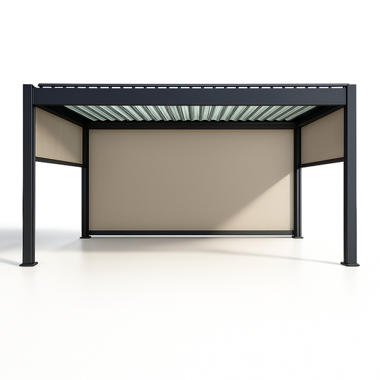 LumaShade Atria Screen Pergola