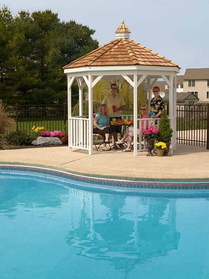 The White Vinyl Gazebo
