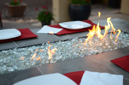 Entertainer Bar Gas Fire Pit Table
