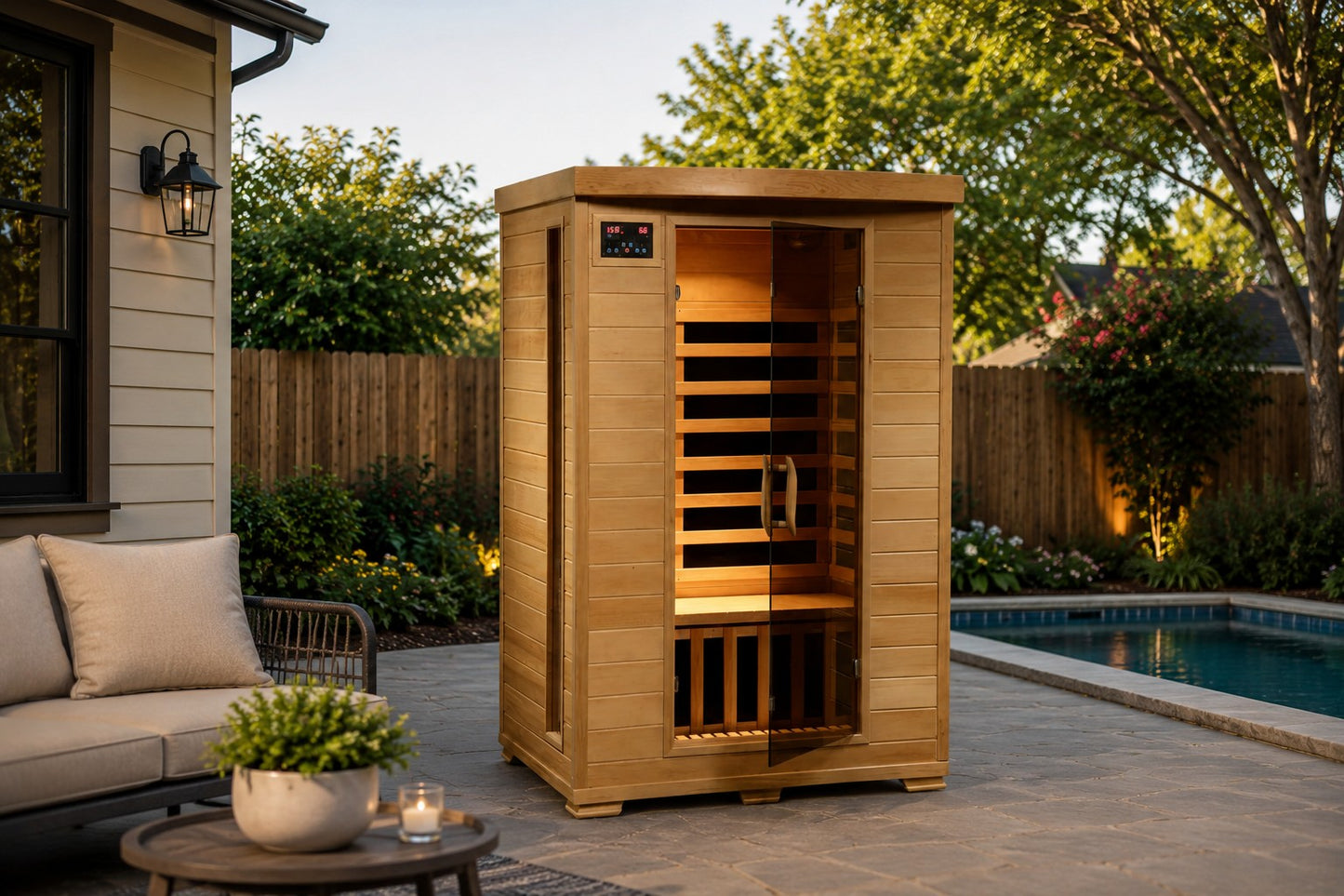 Coronado 2-Person Deluxe Infrared Sauna