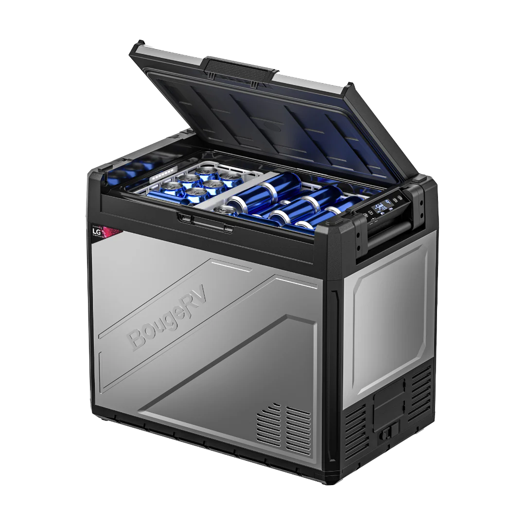BougeRV Rocky 81QT Fridge + Battery
