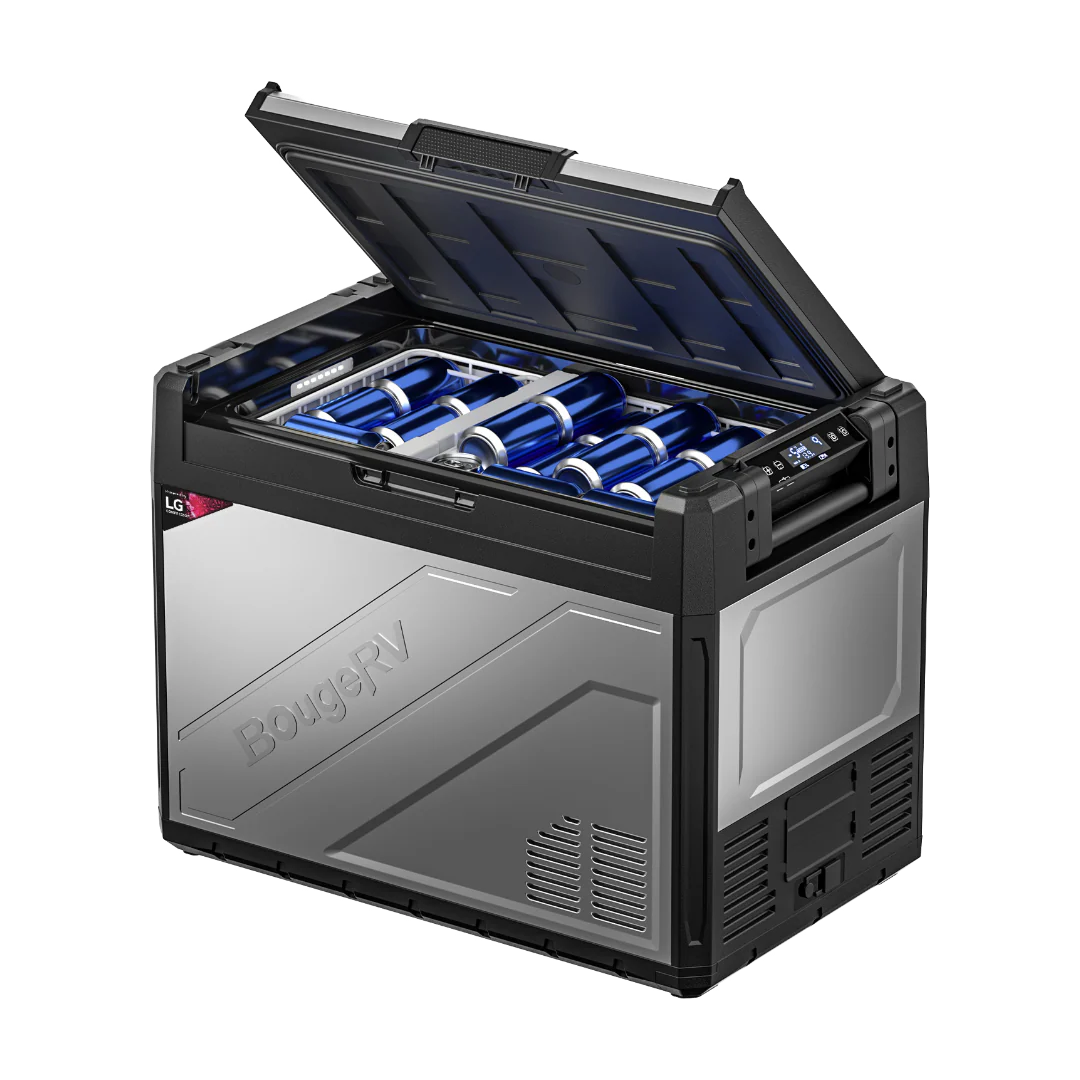 BougeRV Rocky 69QT Fridge + Battery