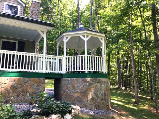 The White Vinyl Gazebo