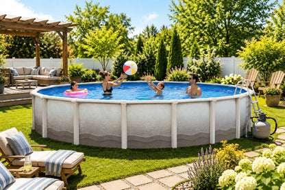 Blue Wave Belize 15' Round Pool