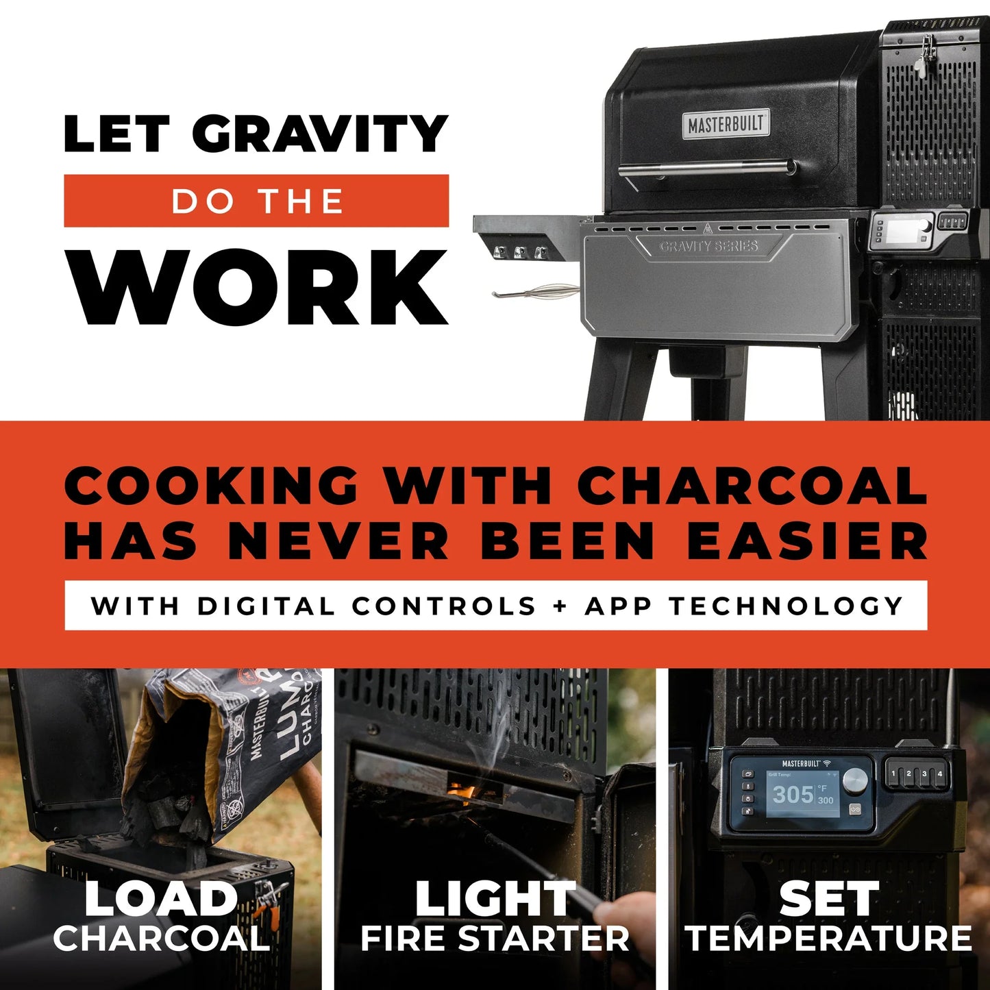 Masterbuilt Gravity XT Grill + Smoker