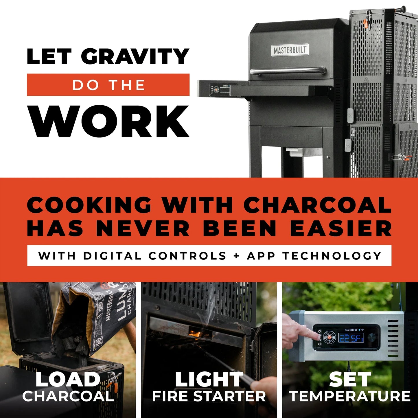 Masterbuilt Gravity 600 Grill + Smoker
