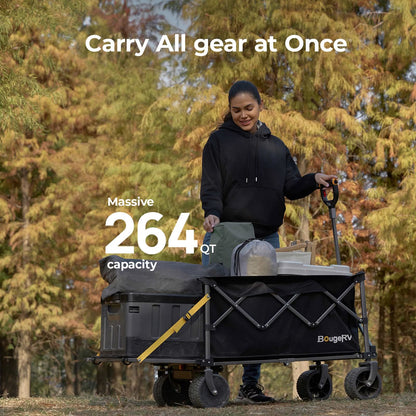 BougeRV Electric Foldable Camping Wagon