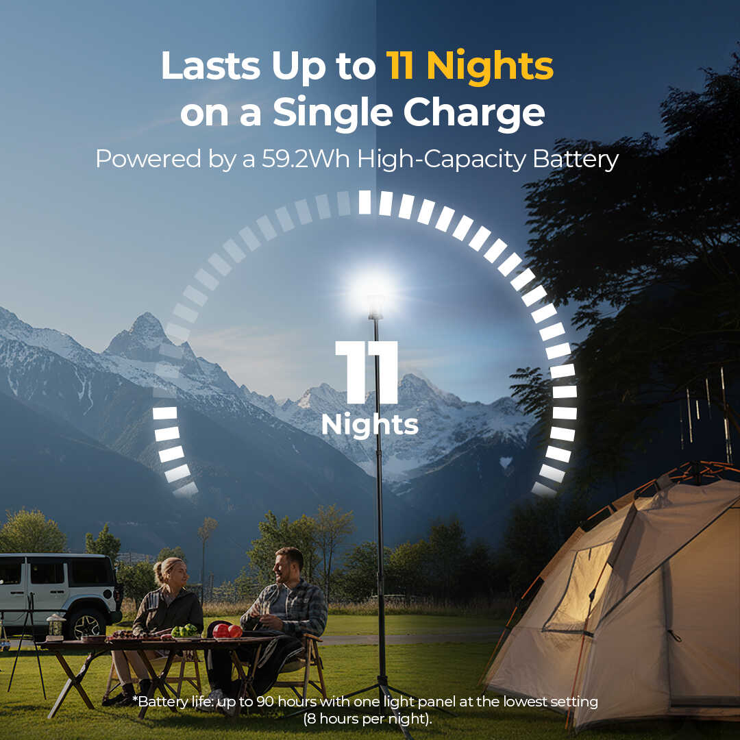 BougeRV Outdoor Camping Telescoping Light