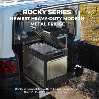 BougeRV Rocky 81QT Fridge + Battery