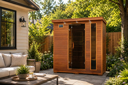 Klondike 4-Person Cedar Infrared Sauna