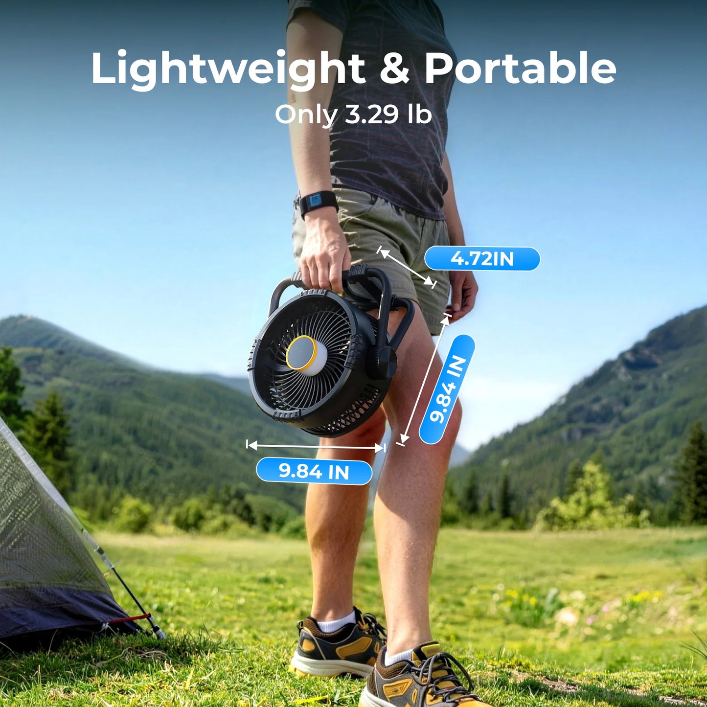 BougeRV F01 Portable Outdoor Fan