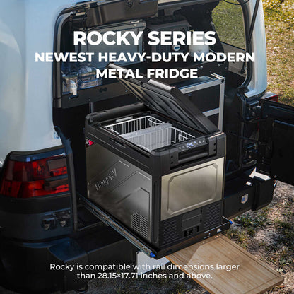 BougeRV Rocky 69QT Fridge + Battery