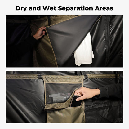 Car Shower Tent with Roof