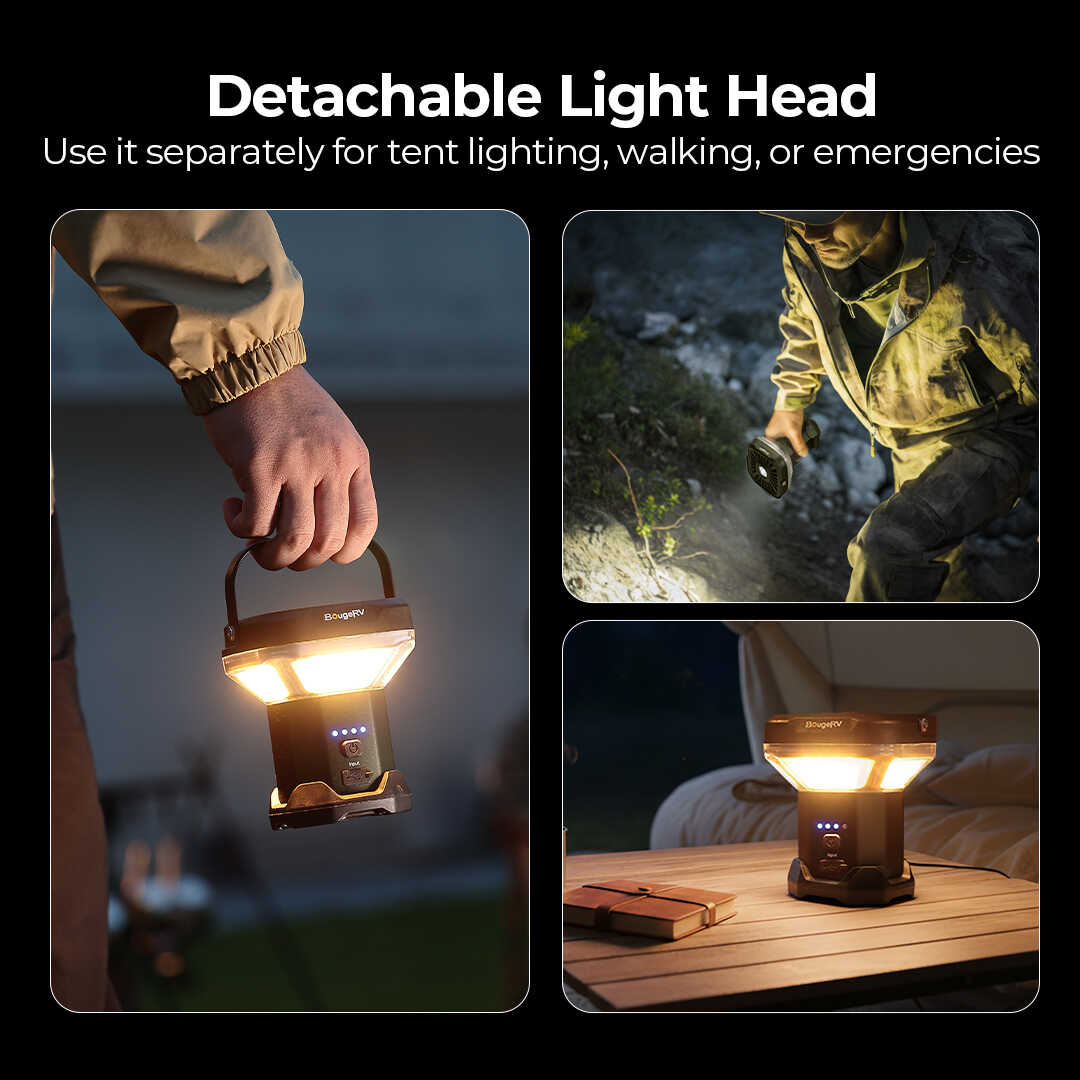 BougeRV Outdoor Camping Telescoping Light