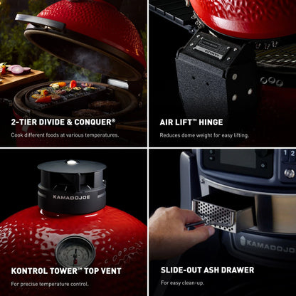Big Joe® Konnected Joe™ Grill + Smoker