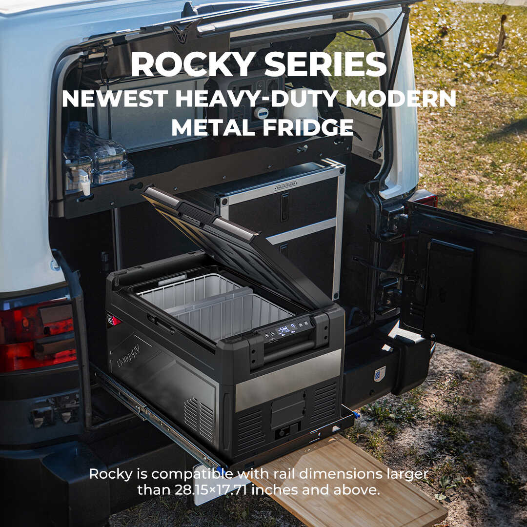 BougeRV Rocky 41QT Fridge + Battery