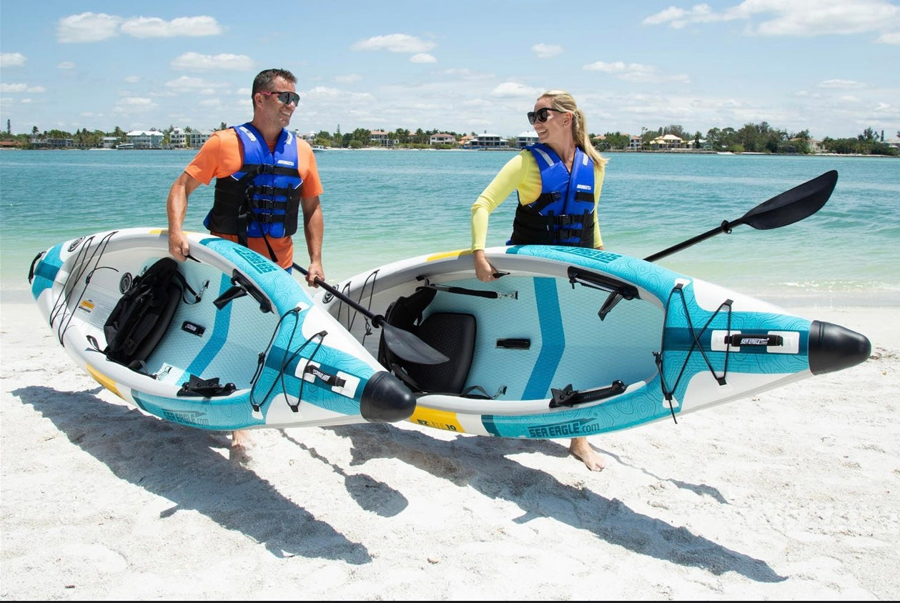EZLite10™ Inflatable Kayak Pro Package