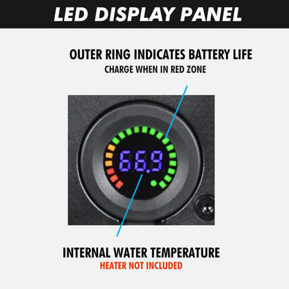 RinseKit Rack Electric Portable Shower