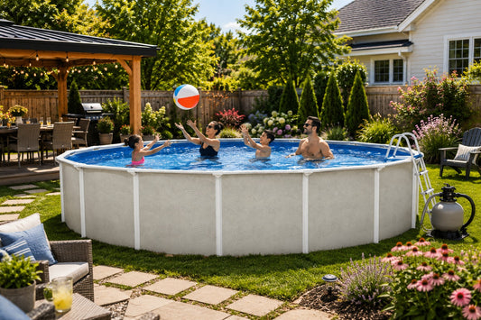 Blue Wave Belize 18' Round Pool