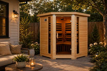 Tucson 4-Person Corner Infrared Sauna