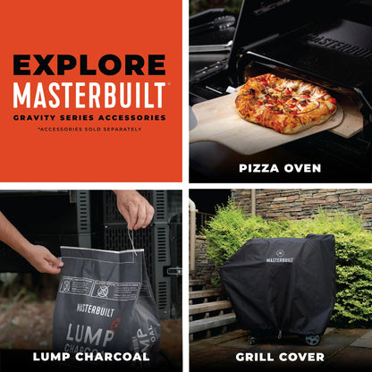 Masterbuilt Gravity 800 Griddle Grill + Smoker