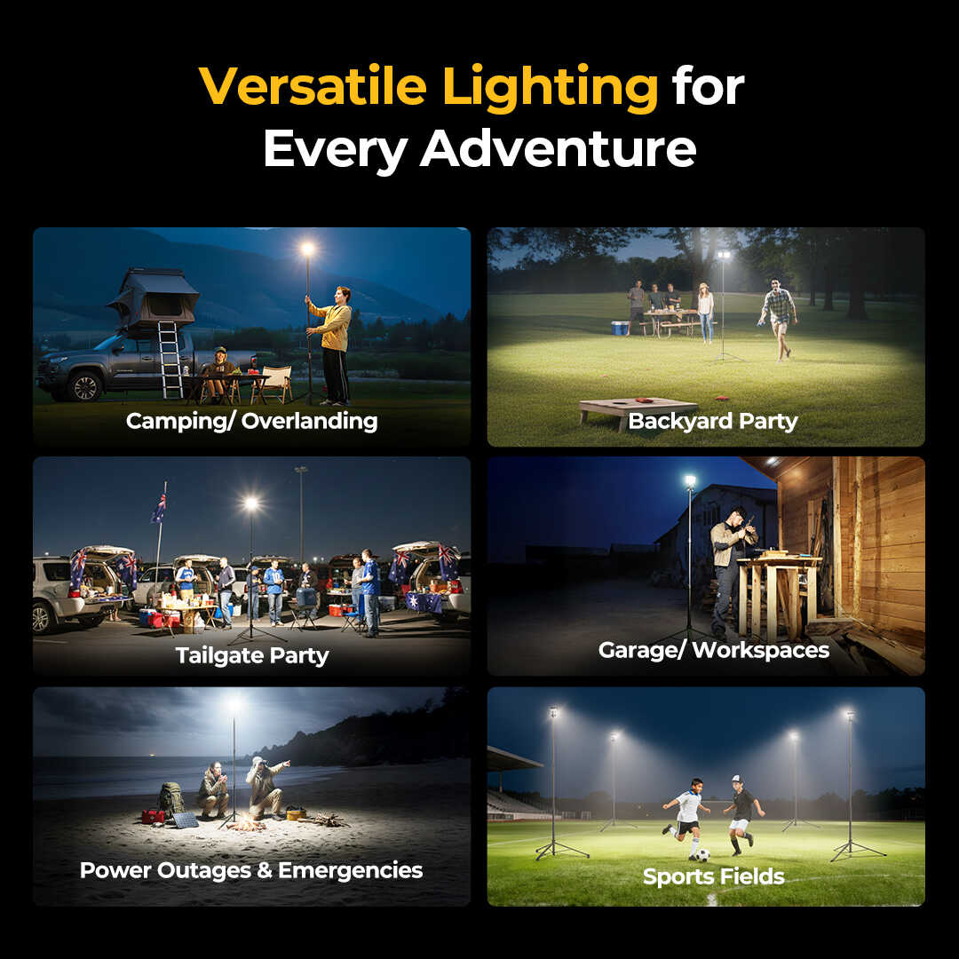 BougeRV Outdoor Camping Telescoping Light