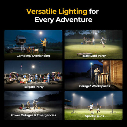 BougeRV Outdoor Camping Telescoping Light