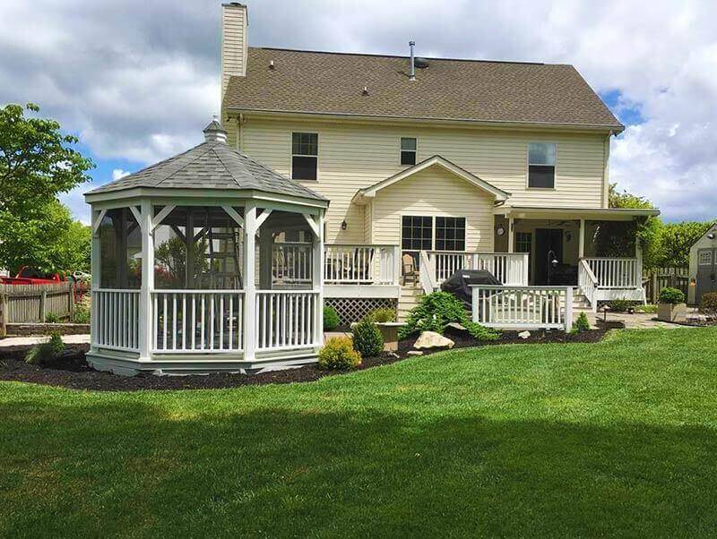 The White Vinyl Gazebo