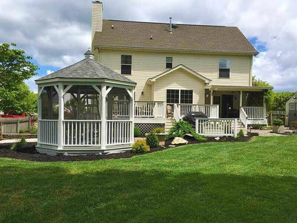 The White Vinyl Gazebo