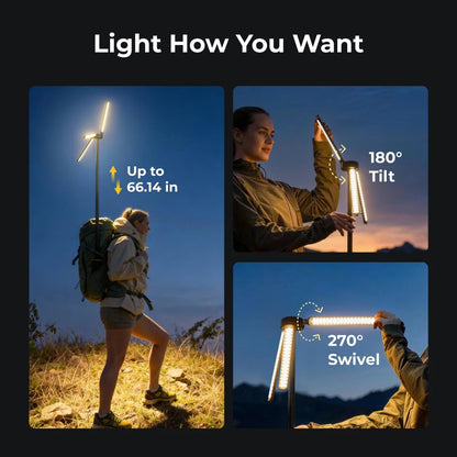 BougeRV T1 Portable Telescopic Lantern