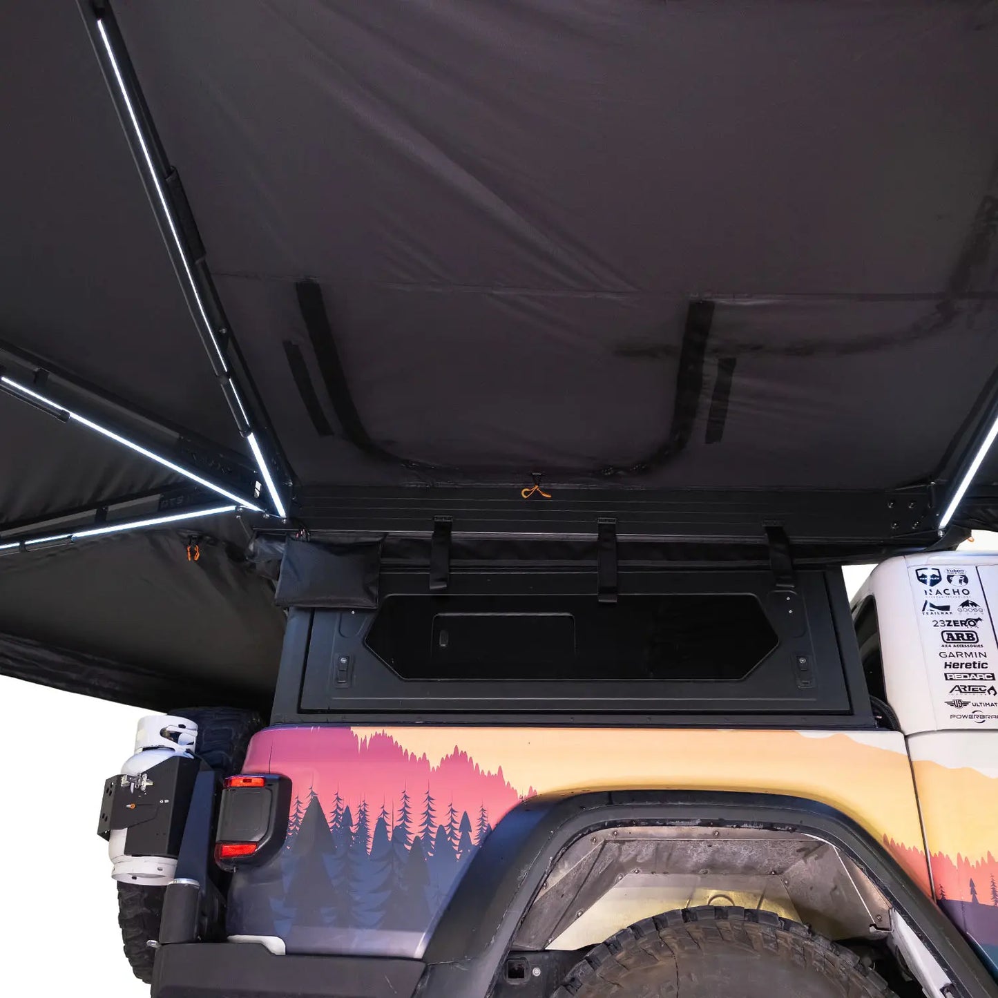 Onyx 270 Freestanding Vehicle Awning – Right