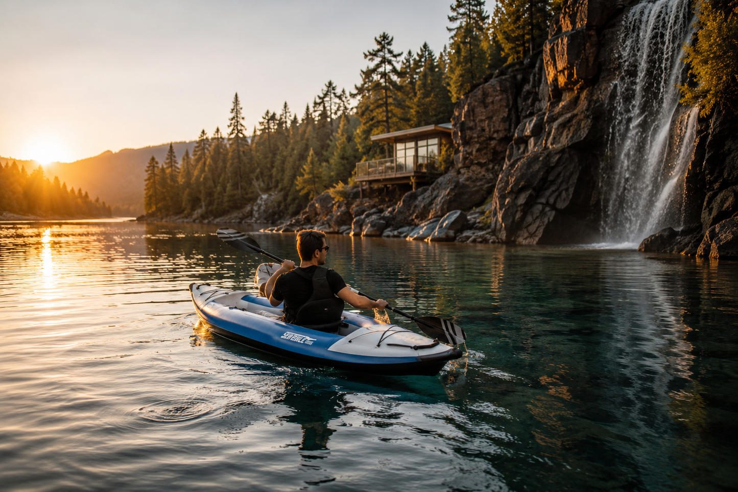 Explorer Inflatable Kayak - Solo